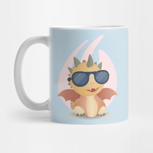 Baby Dragon with Sunglasses Mug